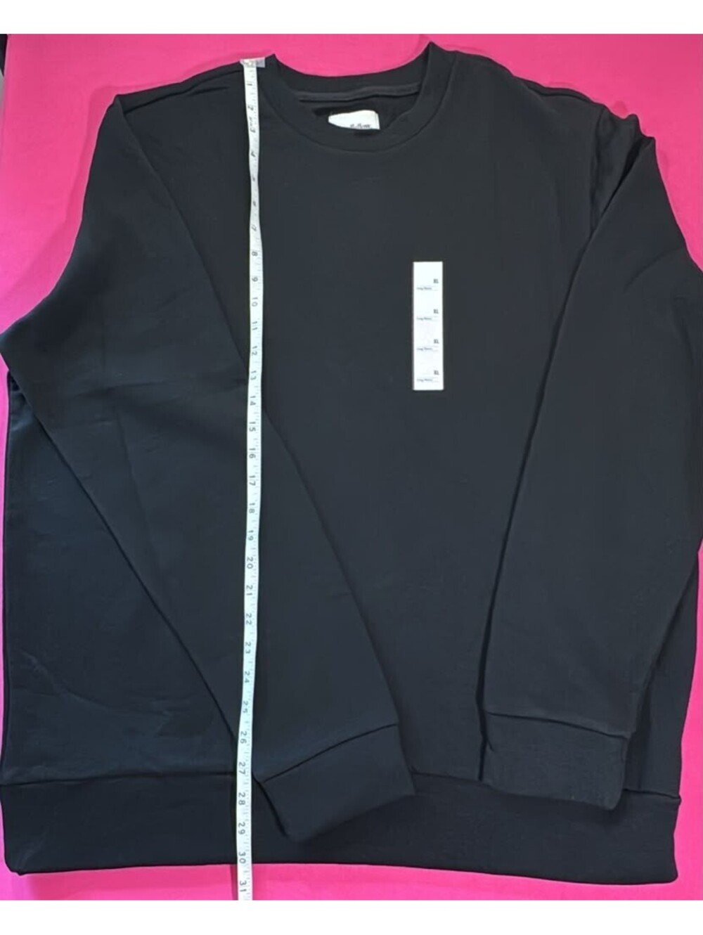 Goodfellow & Co Fleece Crewneck Sweatshirt – Black Every Wear Collection Size XL